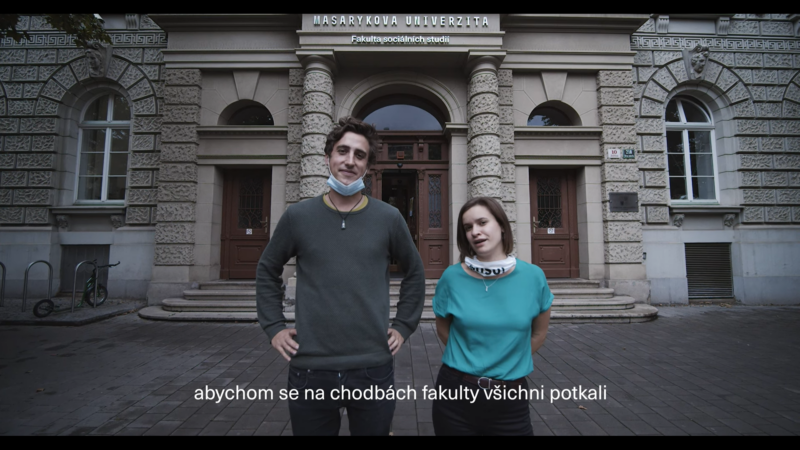 Online prohlídka FSS MU